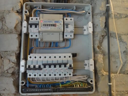Монтаж электрощитка в Бресте