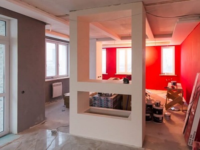 Монтаж перегородок из гипсокартона в Бресте