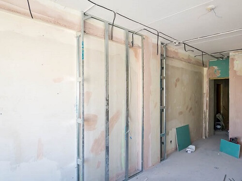 Обшивка стен гипсокартоном в Бресте