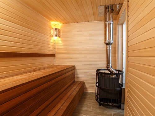 Отделка бани внутри в Бресте