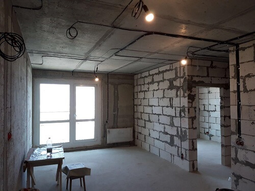 Разводка электропроводки в квартире в Бресте