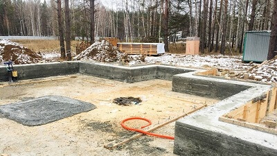Строительство фундамента в Бресте