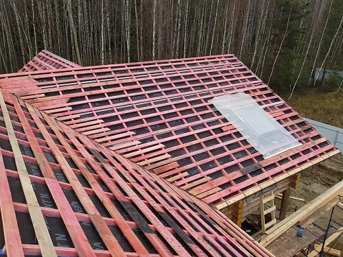 Стропильная система крыши в Бресте