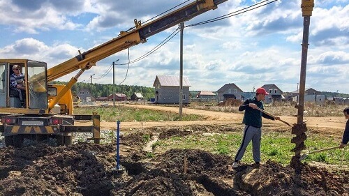 Свайно-ростверковый фундамент в Бресте