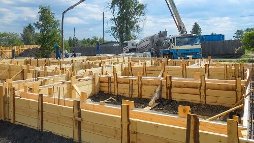 Свайный фундамент с ростверком в Бресте