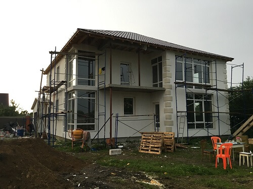 Утепление дома пенопластом снаружи в Бресте